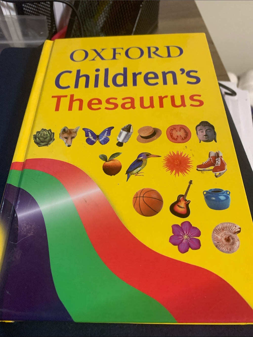 Oxford Children's Thesaurus - Yellow Children's Reference Book